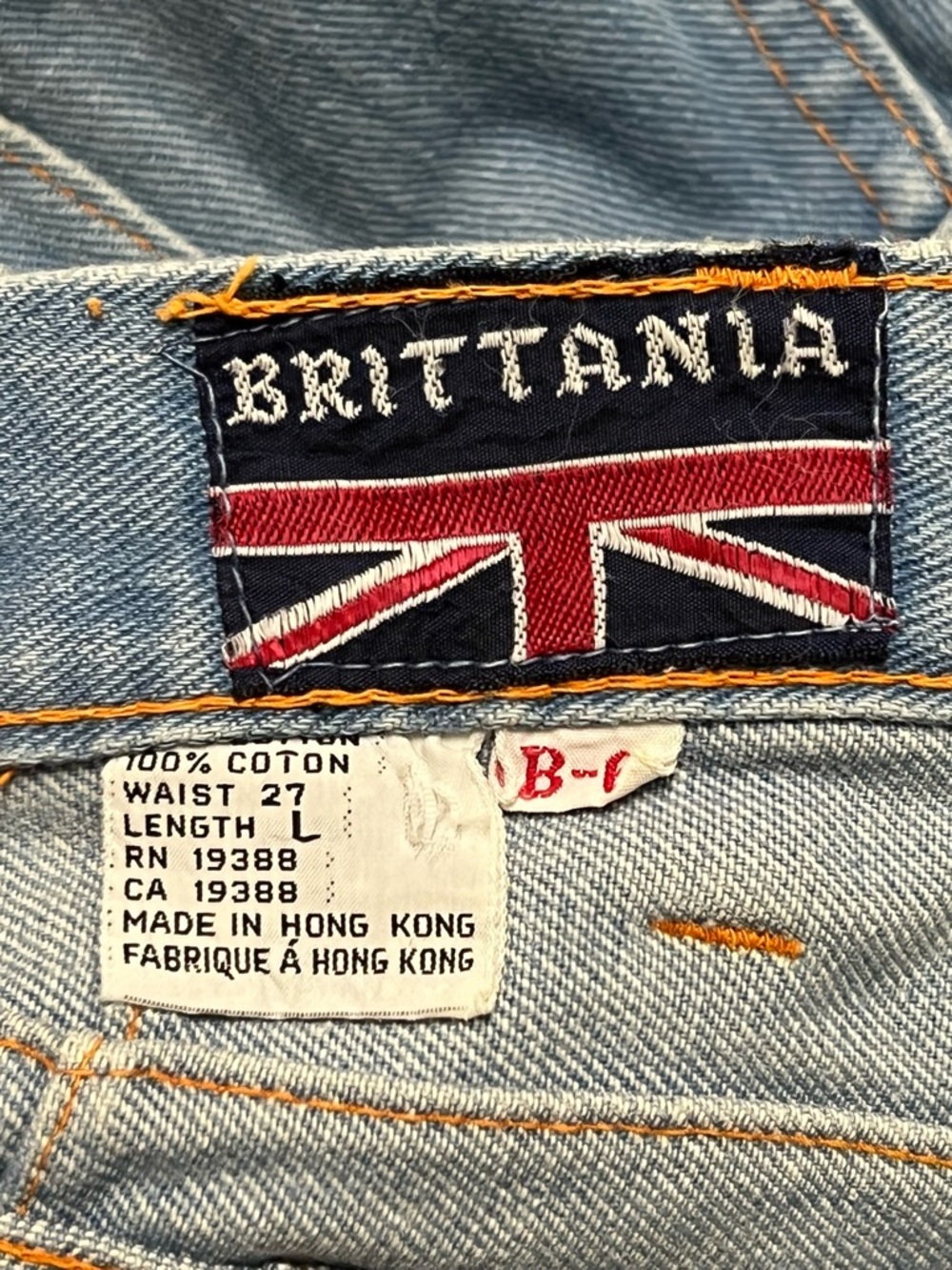 Rare 1970s Windowpane Patchwork Bell Bottom Jeans… - image 2